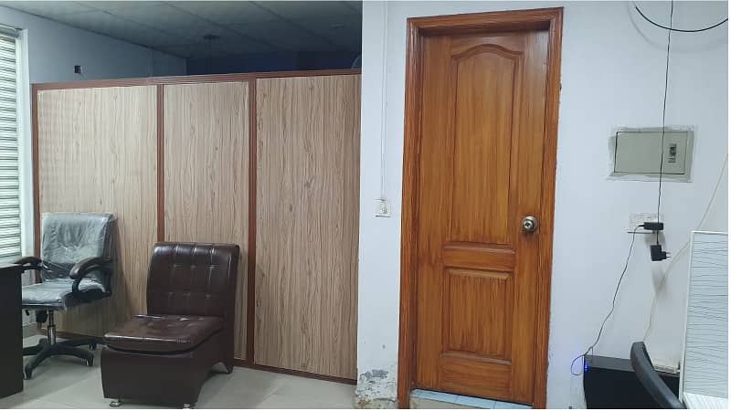 Fully Furnished Area 350 Square Feet Office Available For Rent Real Pictures in Main Boulevard Road Gulberg 3 Lahore 3