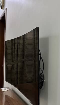 Samsung curved tv mint condition