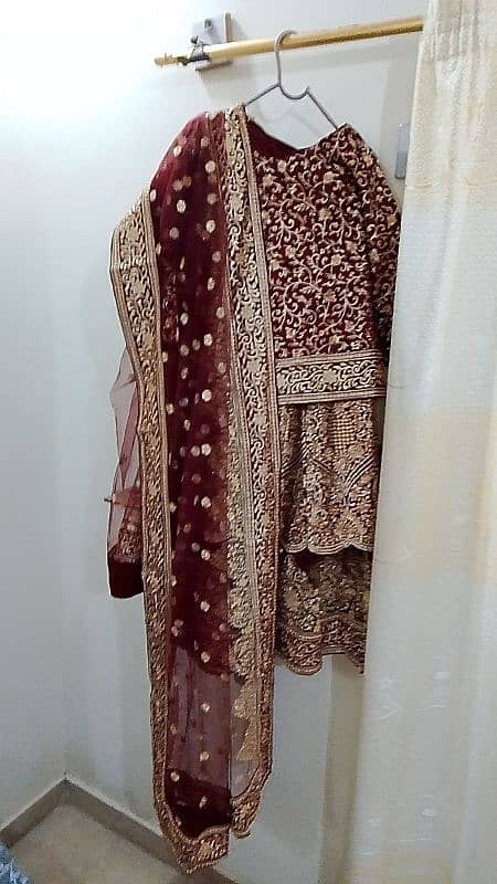 wedding dress with dupatta sharara ND shirt 13