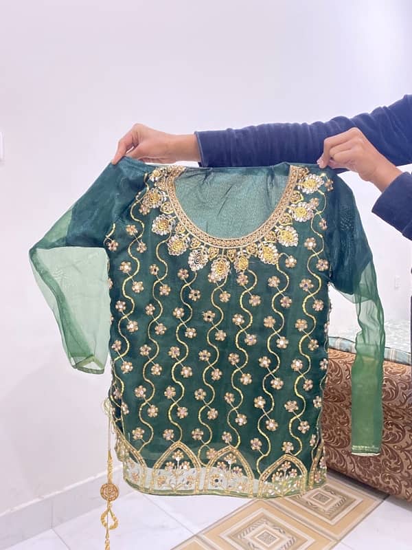 green lehnga 2