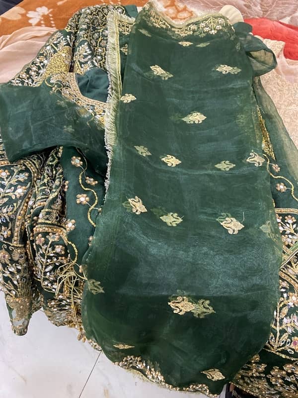 green lehnga 5