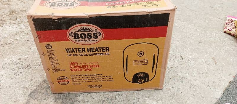 Boss instant geyser like new 7