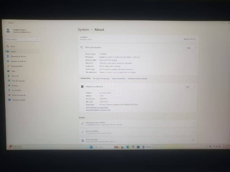 HP zbook 14u g4 16/512nvme i7 7th gen 2gb graphic card 12