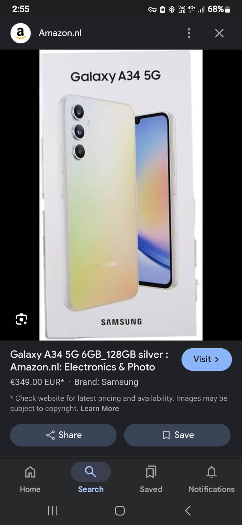 Samsung A34 5G 0