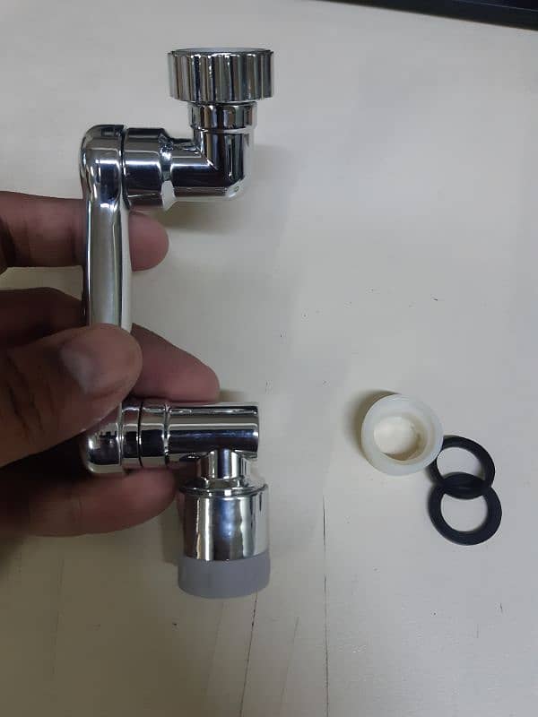 Water Tap Extension, Faucet Splash Head 180° movable 1