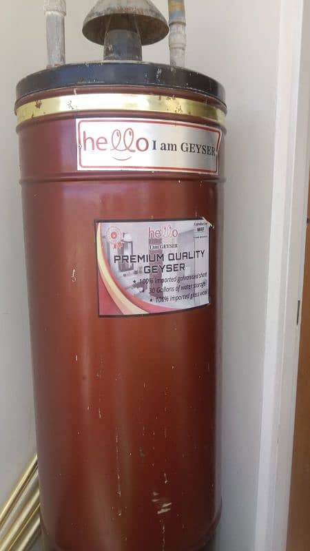 Geyser 30 Gallons for Sale in Good Condition 0