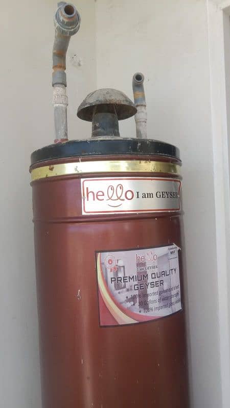 Geyser 30 Gallons for Sale in Good Condition 1