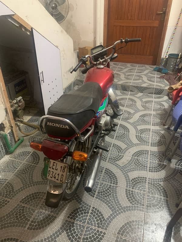 honda cd 70 2018 model total genuine condition low mileage 1