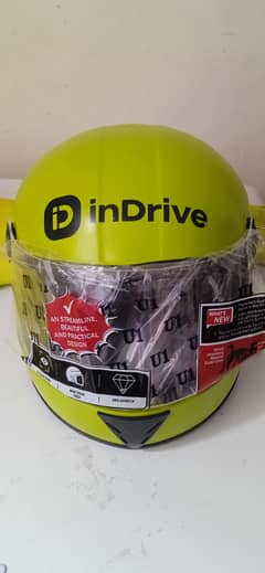 inDrive helmet and jacket