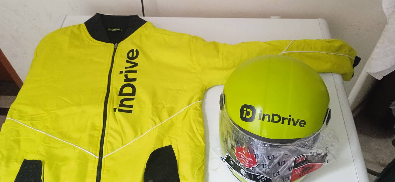 inDrive helmet and jacket 4