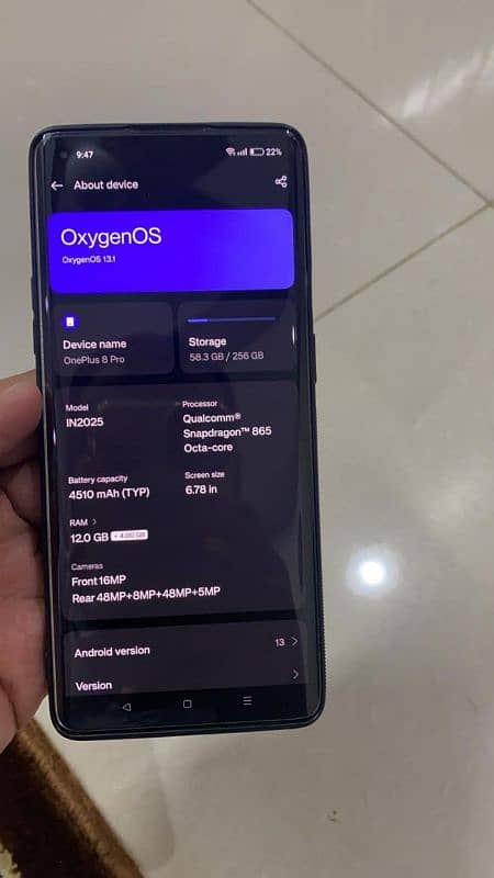 Oneplus 8 Pro (12GB RAM + 256GB) 0