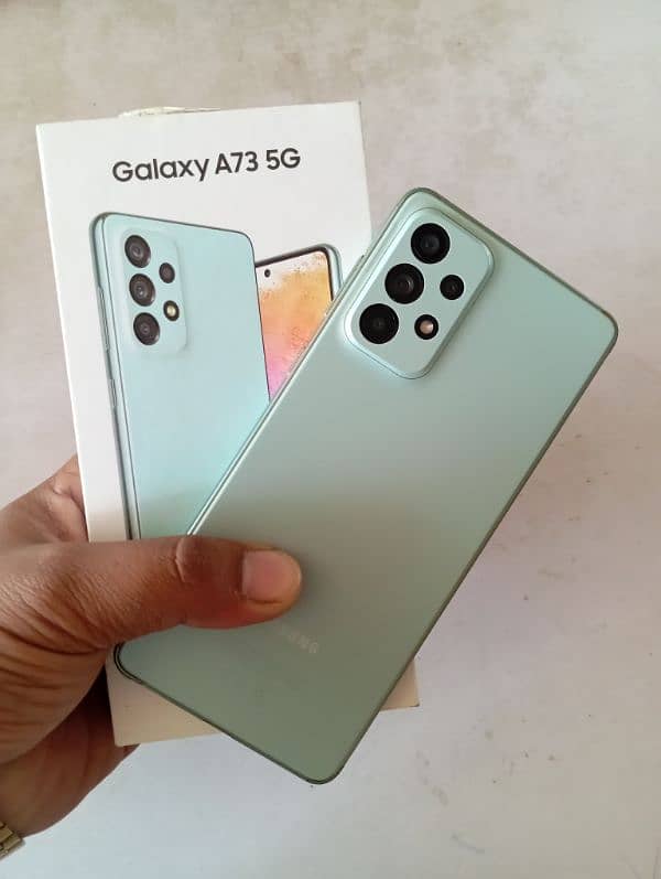 samsung A73 5g Non Pta 3 month use only 9 month warrenty lush conditin 0