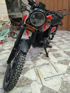 vip honda125 modified to cafy racer