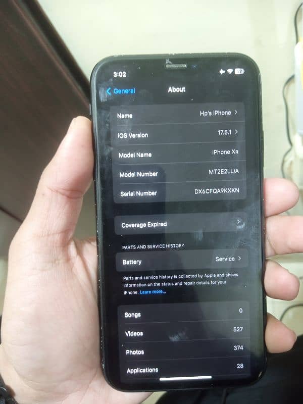 I phone XR 64 Gb Jv memory Battery Original but 77% 6