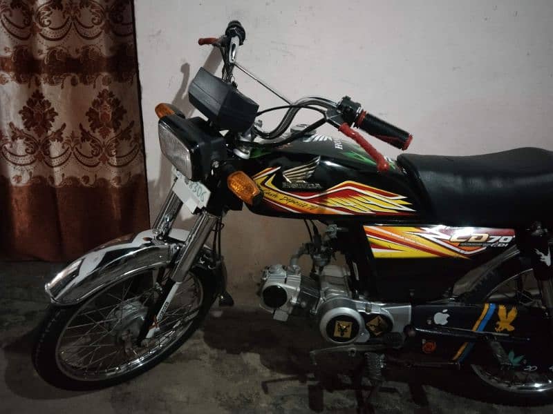 Honda 70cc Punjab number 2023 ka number hai 7