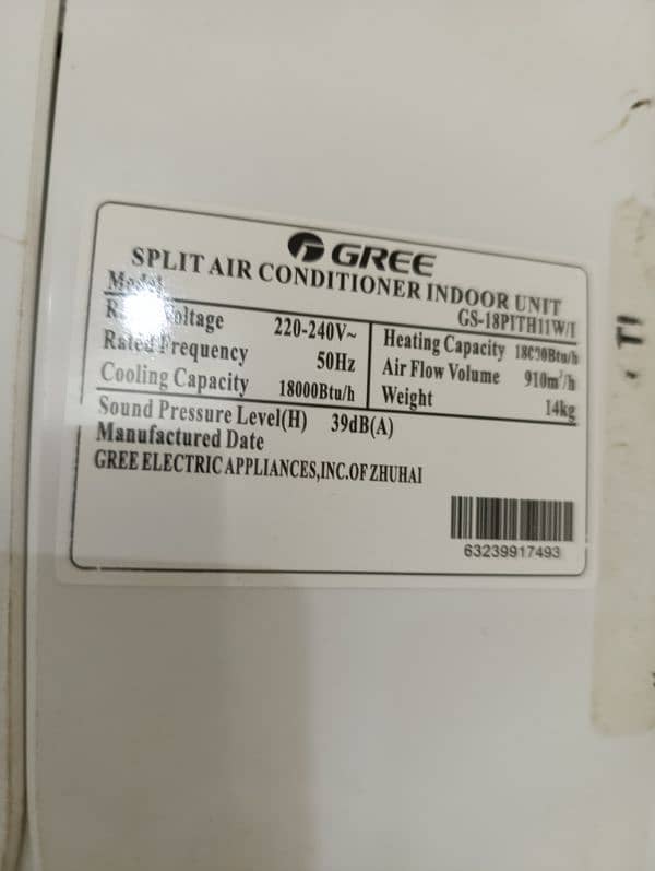 GREE AC ALMOST NEW FOR SALE 5