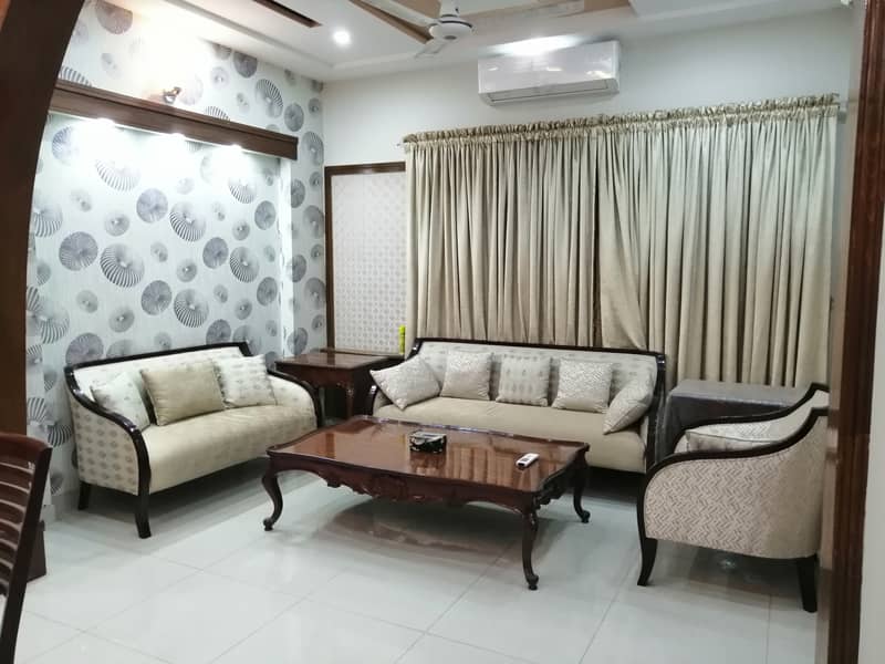 5 Marla Luxury Furnished House For Rent in CC Block Bahria Town Lahore 0