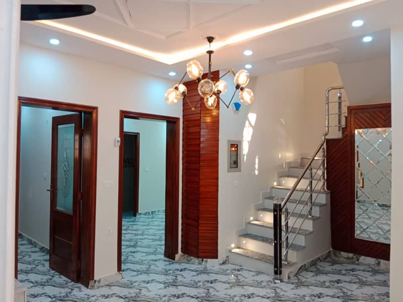 5 Marla Brand New House Modern House Elevation is for Sale in Overseas C Block 19