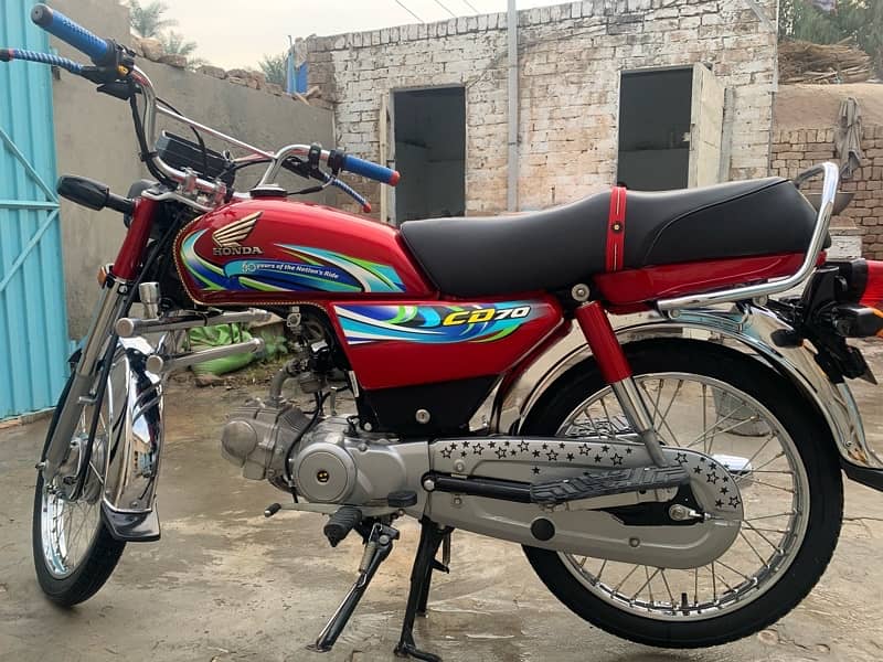 Honda cd 70 2024model 6