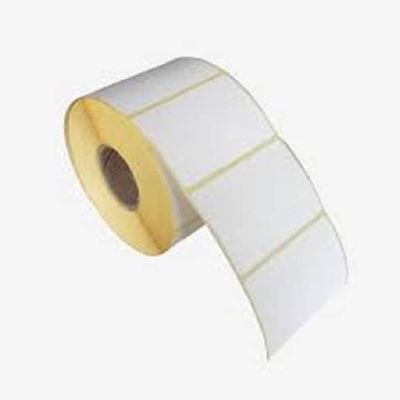 pack of 2 ,Barcode Label rolls 1000 stickers Single track(58*40 mm) 1