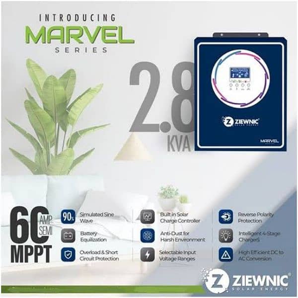 ziewnic marvel 2.8 kVA in brand new condition with box 1