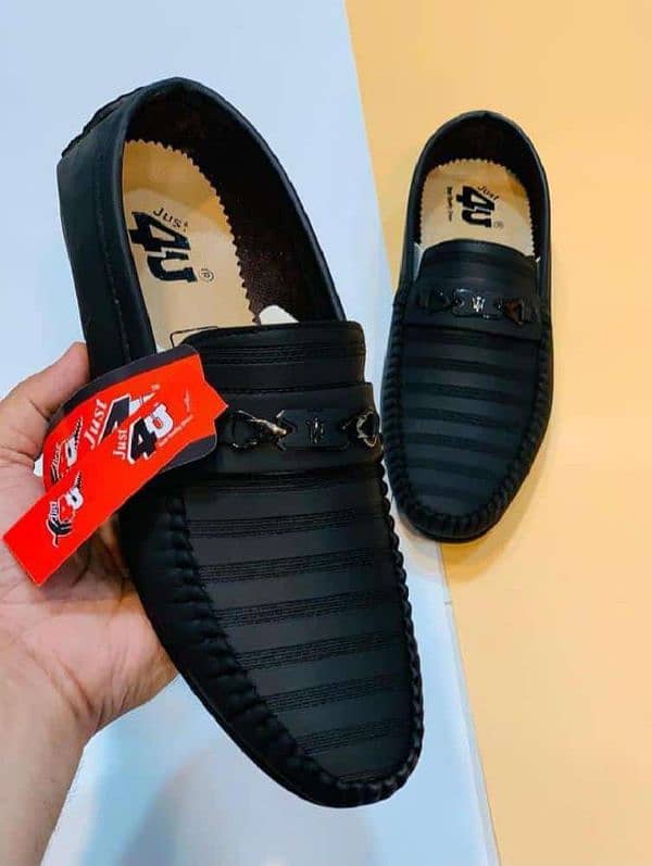 Mens black Loafer's 1