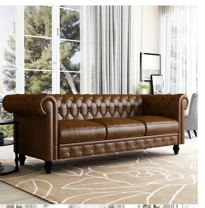 Sofa Chesterfield Office Sofa stylish Design 10 year warranty 4