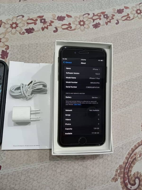 iphone 7 plus 128 gb lush condition PTA approved 4