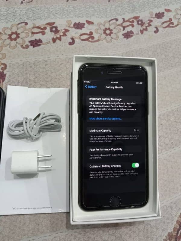 iphone 7 plus 128 gb lush condition PTA approved 6