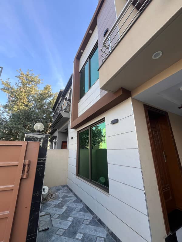 5 Marla Brand New House Modern House Elevation is for Sale in Overseas B Extension 2