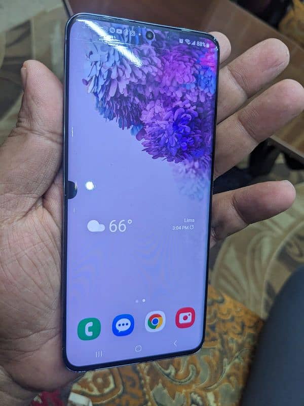 samsung s20 5g snapdragon 865 _12gb ram 12gb non pta sim time hai 0