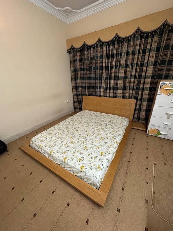 Habbit bed set with dresser and mattress 5