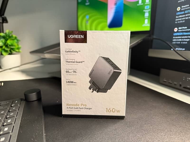 UGREEN Nexode Pro 160W USB-C Charger 0