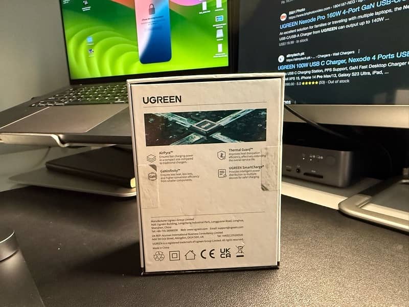 UGREEN Nexode Pro 160W USB-C Charger 1