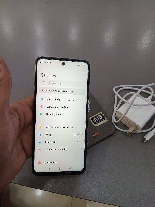 redmi note9 pro no open 6/128 3