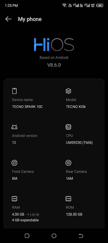 Tecno Spark 10C 6