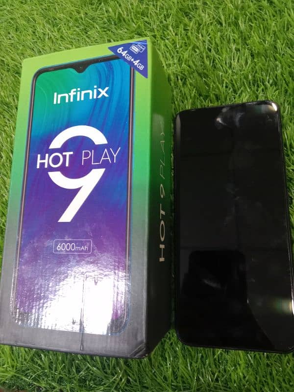 Infinix Hot 9 play 4 64 Condition 10/10 0