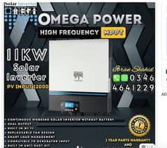 11KW Hybrid Solar Inverter | Single Phase | Omega Power