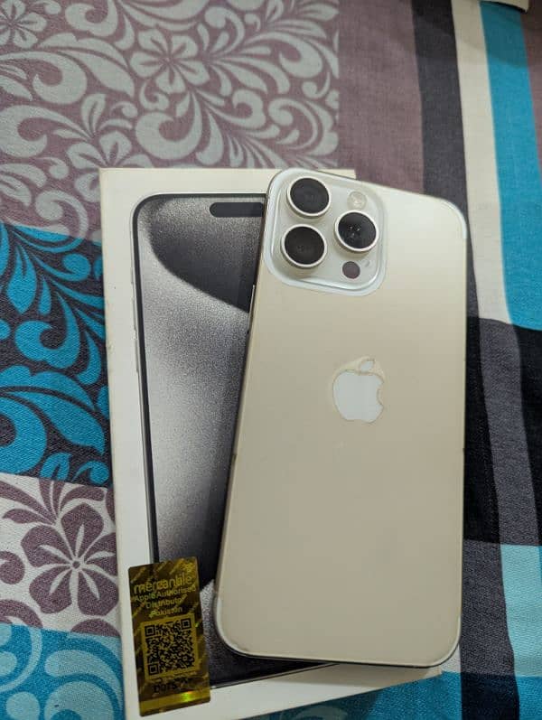 iPhone 15 Pro Max 256GB PTA 0