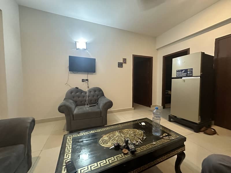 944 sq ft 2 bed furnished apartment El Ceilo B Block DHA 2 Islamabad for rent 16