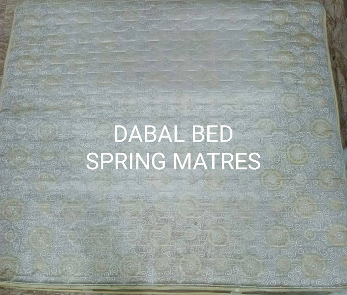 dabel bed spring matres 0