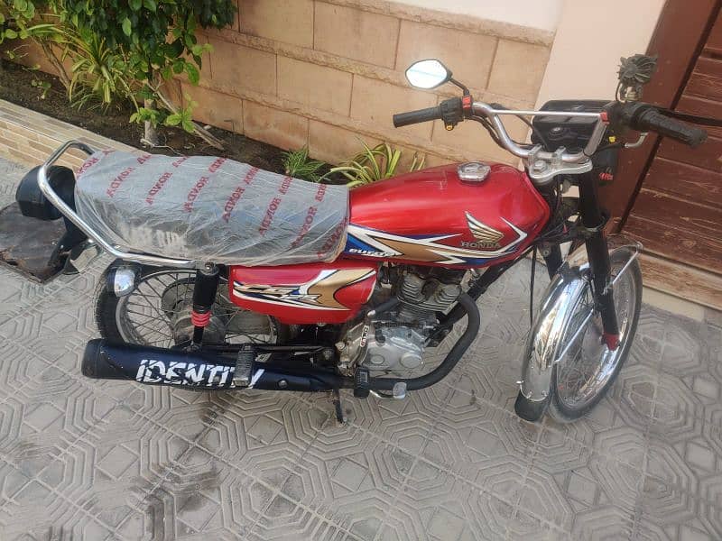 Honda 125 model 2020 karachi number first owner 5