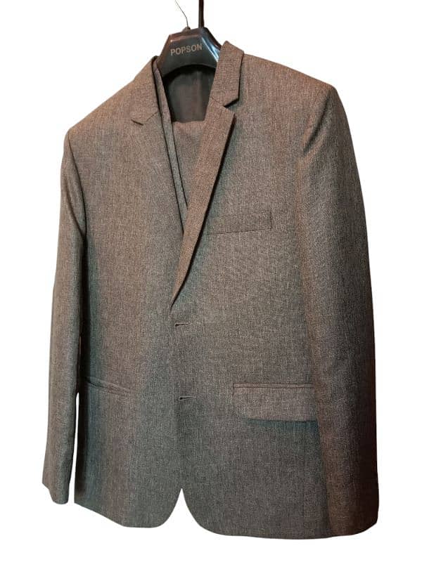 Popson Brand | 3 Piece Pent Coat Specialist Designer Executive Suiting 1