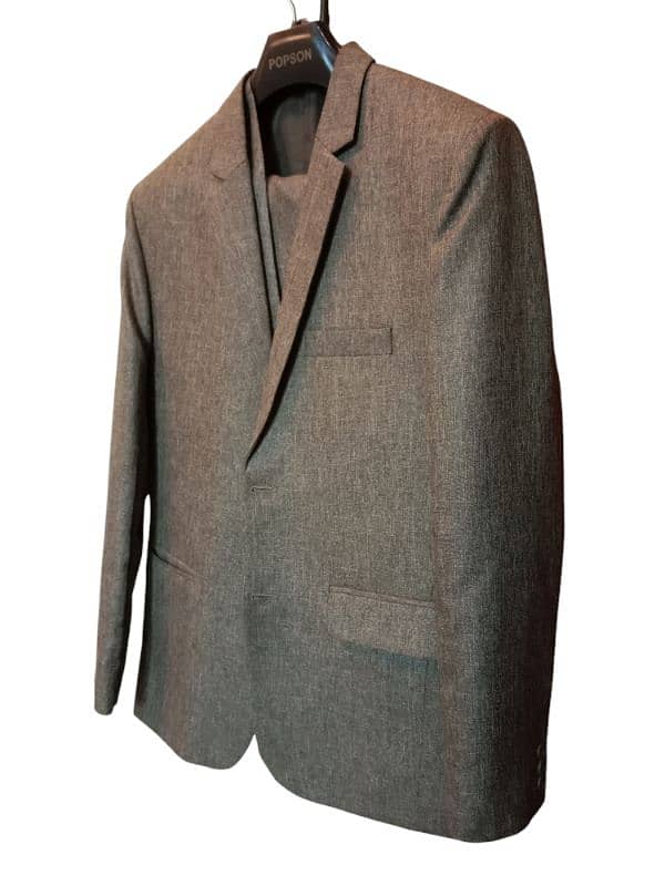 Popson Brand | 3 Piece Pent Coat Specialist Designer Executive Suiting 2