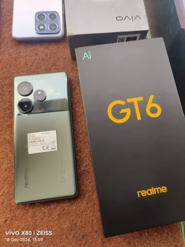 Realme GT6 16/512 GB just box open 0