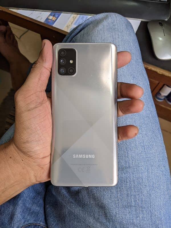 Used Samsung A71 8GB 128GB read ad 11