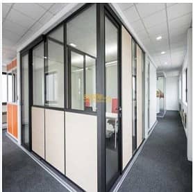 aluminium window/upvc door/glass work/partition/upvc window/cabin 5