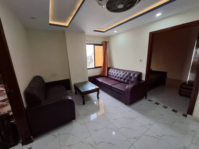 02 Bed Luxury Furnished Flat Available For Rent At Citi Housing Jhelum 2