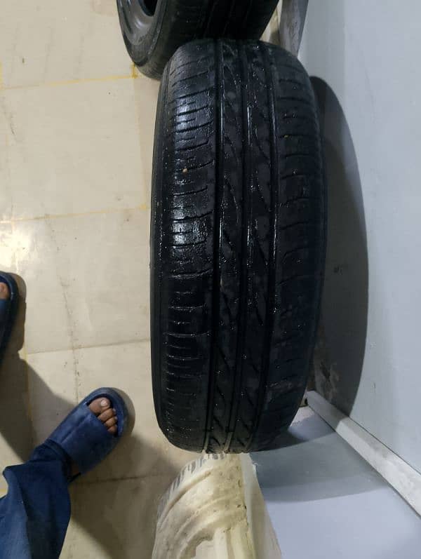 Bridgestone used Tyre 2