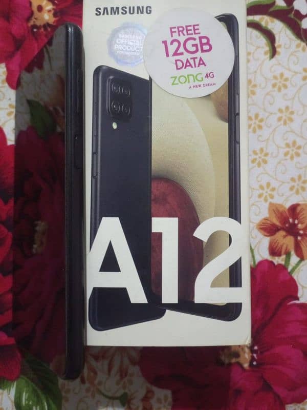 Samsung A12 Black Color 3